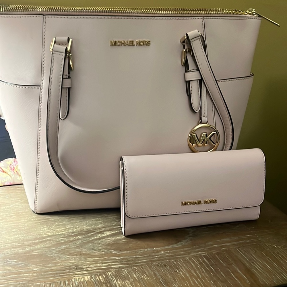 Michael Kors Bag and Wallet Set